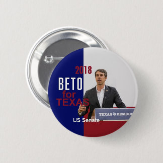 BETO O'Rourke Texas 2018 Ronde Button 5,7 Cm