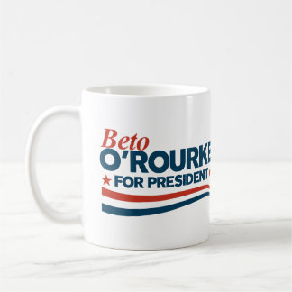 Beto O'Rourke voor President Koffiemok