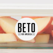 Beto voor Amerika Medium Circle Waterdicht Label (Aangebracht)