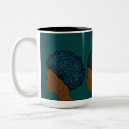 betoger tweekleurige koffiemok