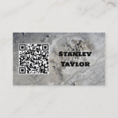 Beton & Cementoplossingen Aangepaste QR-code Visitekaartje (Achterkant)