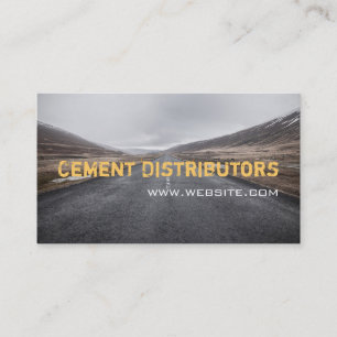 Beton Distributeurs Cement Bestrating Bouw Visitekaartje