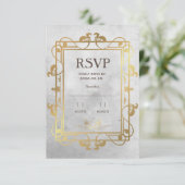 Béton et or médiéval RSVP (Debout devant)