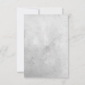 Béton et or médiéval RSVP (Dos)