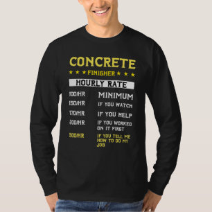 Beton Finisher Machine Cement Mixer Truck Drive T-shirt