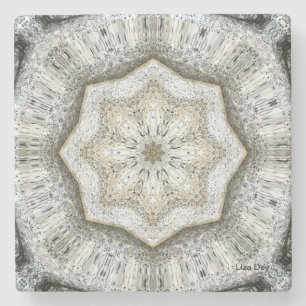 Beton Grey Star Stone Onderzetter