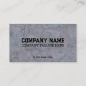 Beton leggen, Constructie, verbouwen Visitekaartje (Achterkant)