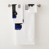 Béton mélange camion de transport caricature (En situation)