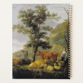 Béton près d'une rivière Aelbert Cuyp (Dos)