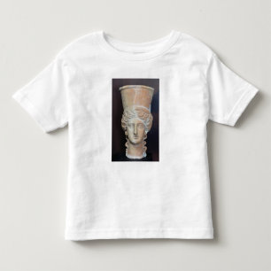 Betonbrander van het hoofd van een vrouw kinder shirts