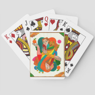 Betonkaarten en dieven pokerkaarten