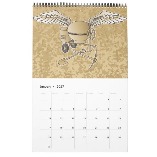 betonmenger kalender (Jan 2027)