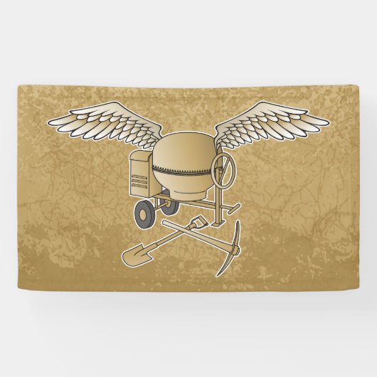 betonmenger spandoek (Horizontaal)