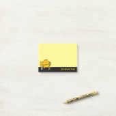 Betonmixer Post-it® Notes (Op bureau)