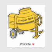 Betonmixer Sticker (Vel)