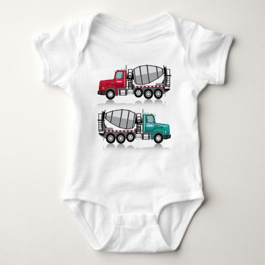 Betonmixer Truck Romper (Voorkant)