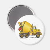 Betonmixer vrachtwagenmagneten magneet (Voorkant / Achterkant)