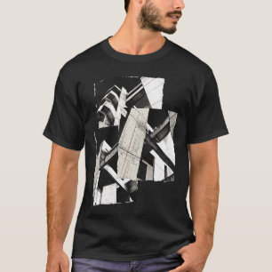 Betonnen Hemel Brutalistiese Architectuur Grafisch T-shirt