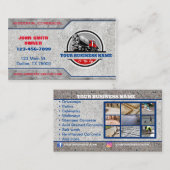 Betonnen Visitekaartje (Voorkant / Achterkant)