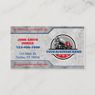 Betonnen Visitekaartje