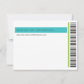 Betonstaal Opslaan Datum Save The Date (Achterkant)