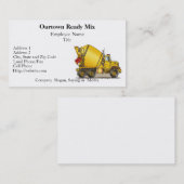 Betonstaal Visitekaartjes (Voorkant / Achterkant)