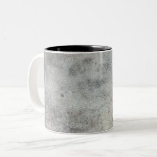 betonstructuur cement patroon achtergrond minimaal tweekleurige koffiemok