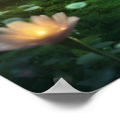 Betoverd Bos Magic GREEN thema Poster (Hoek)