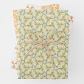 Betoverd Bos Magische Kerstbomen Ontwerp Inpakpapier Vel (In situ)