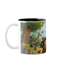 betoverd bos met dieren
