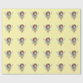 Betoverd bosfee: pastelgroene fee cadeaupapier