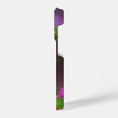 Betoverd bospad met met bloemen bedekte boog iPhone hoesje (Linkerkant)