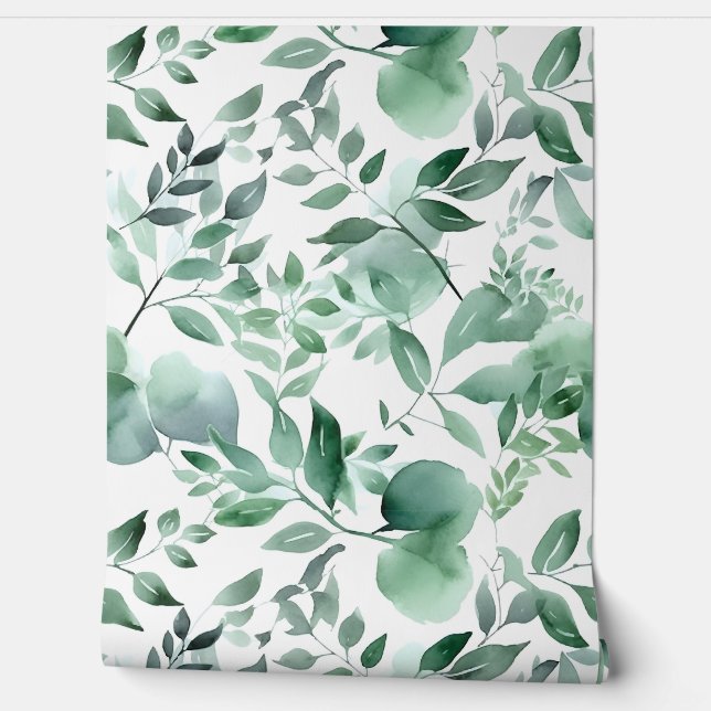 Betoverd Evergreen Ballet Botanical Behang (Afrollen)