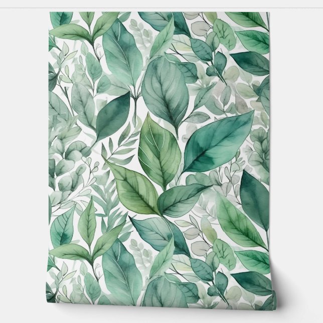 Betoverd Evergreen Ballet Botanical Behang (Afrollen)