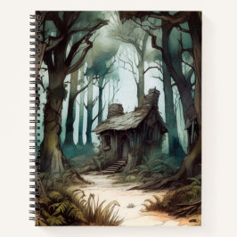 Betoverd Forest Cottage Notitieboek