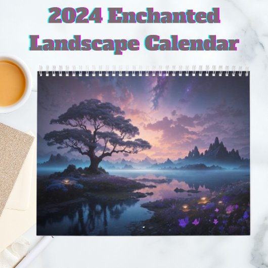 Betoverd landschap 2024 kalender