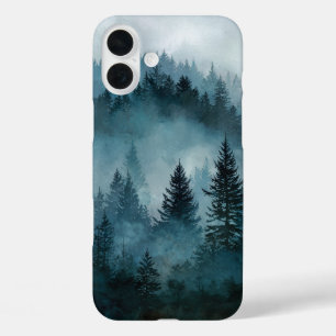 Betoverd Middernachtblauw Bos iPhone 16 Plus Hoesje