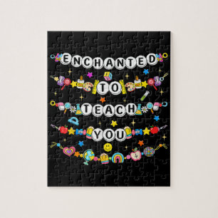 Betoverd om jou te leren Leraar Grappig Legpuzzel