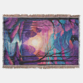 Betoverd schemerbos deken (Voorkant)