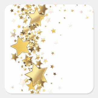 betoverd vierkante sticker