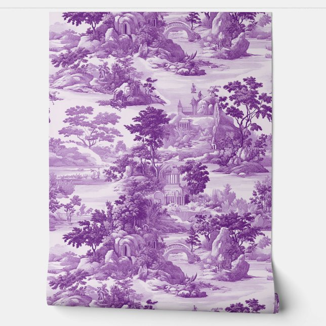 Betoverd Violet Valley Collectie Behang (Afrollen)