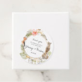 Betoverde Afrikaanse Safari | Bruiloft dank u Bedankjes Labels (In situ)