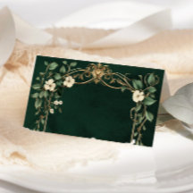 Betoverde Art Nouveau Vintage bruiloft