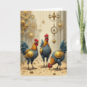 Betoverde Automatische Vogels Kaart