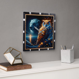 Betoverde avond met Beer en uil in harmonie Vierkante Klok