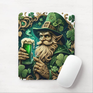 Betoverde Avond van Ale A Leprechauns Toast Muismat