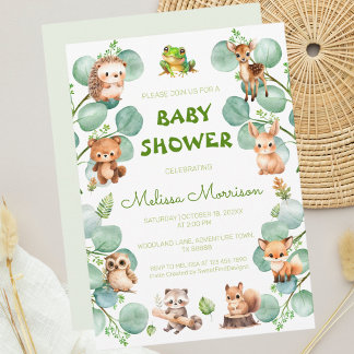 Betoverde Baby Jongen Douche Kaart