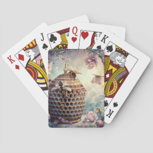 Betoverde Bijentuin Fantasie (10) Pokerkaarten