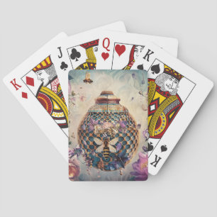 Betoverde Bijentuin Fantasie (6) Pokerkaarten