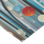 Betoverde bloeiende weidebloemen tafelkleed (Gekanteld)